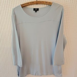 Jones New York Signature 3/4 Sleeve Top